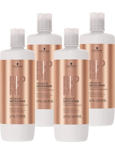 Schwarzkopf BlondMe Premium Developer Oil Formula – 900 ml (7, 20, 30 y 40 Vol.)