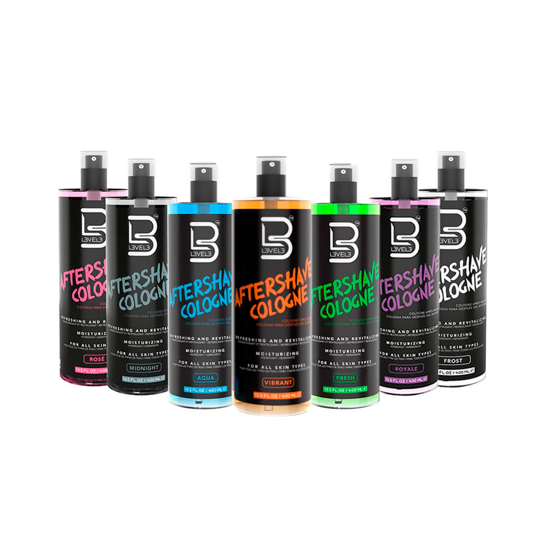 Colonia After Shave L3VEL3 – Loción Post Afeitado Profesional 400 ml