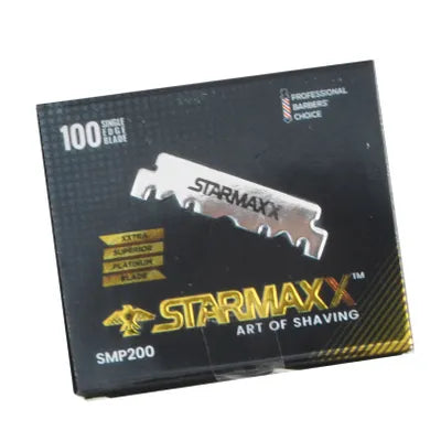 Cuchillas Starmaxx Profesionales – Caja de 100 Medias Cuchillas (100 Usos)