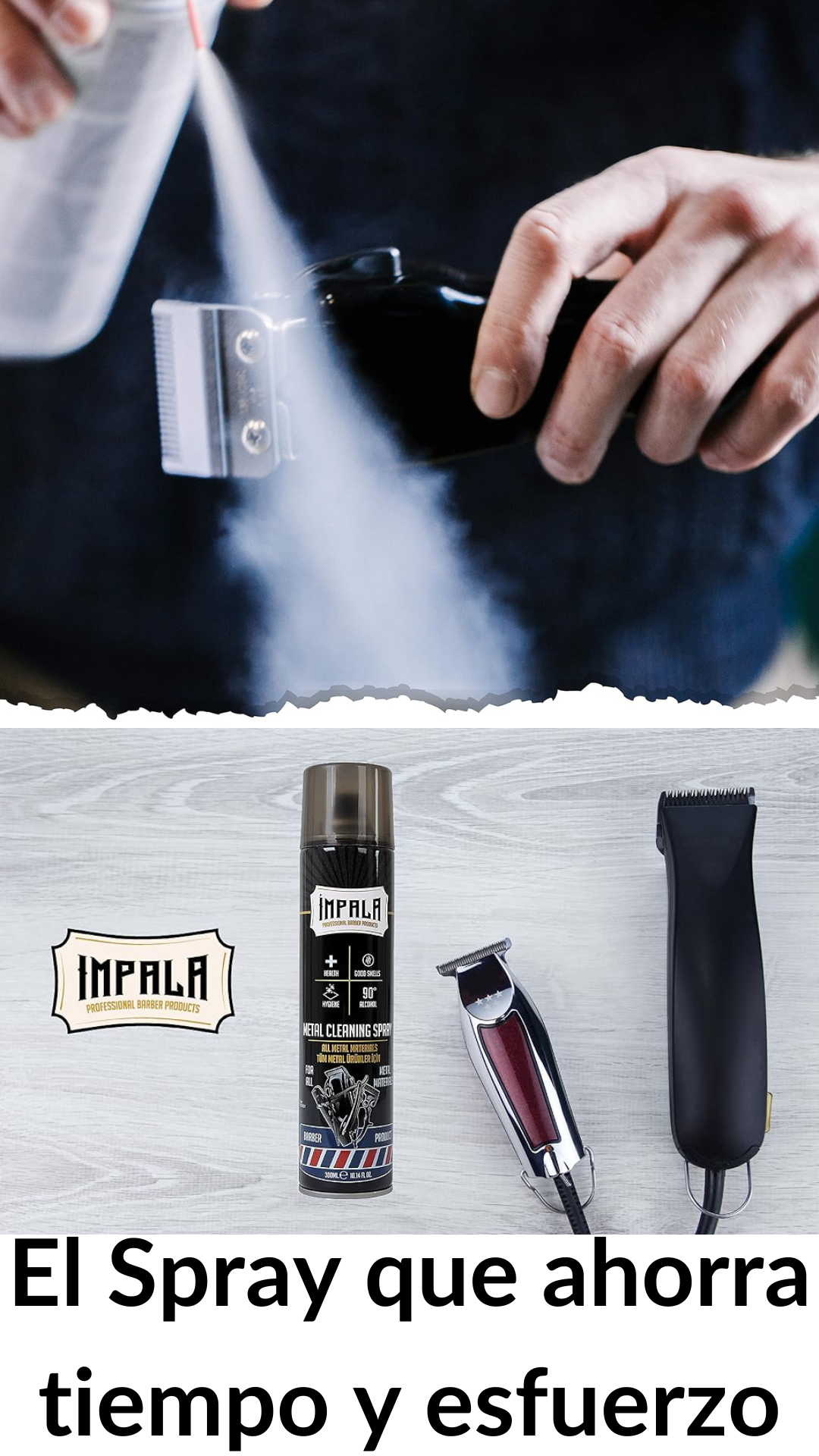 Spray de limpieza de metales, Spray de limpieza para afeitar Maquinillas de afeitar