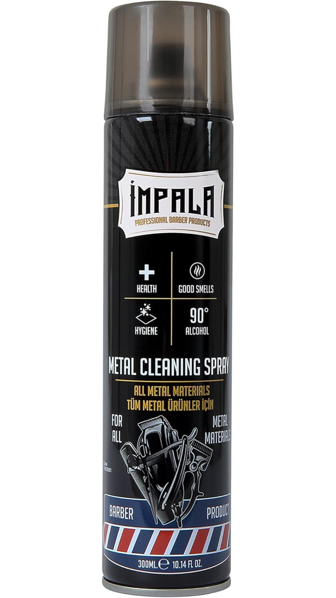 Spray de limpieza de metales, Spray de limpieza para afeitar Maquinillas de afeitar