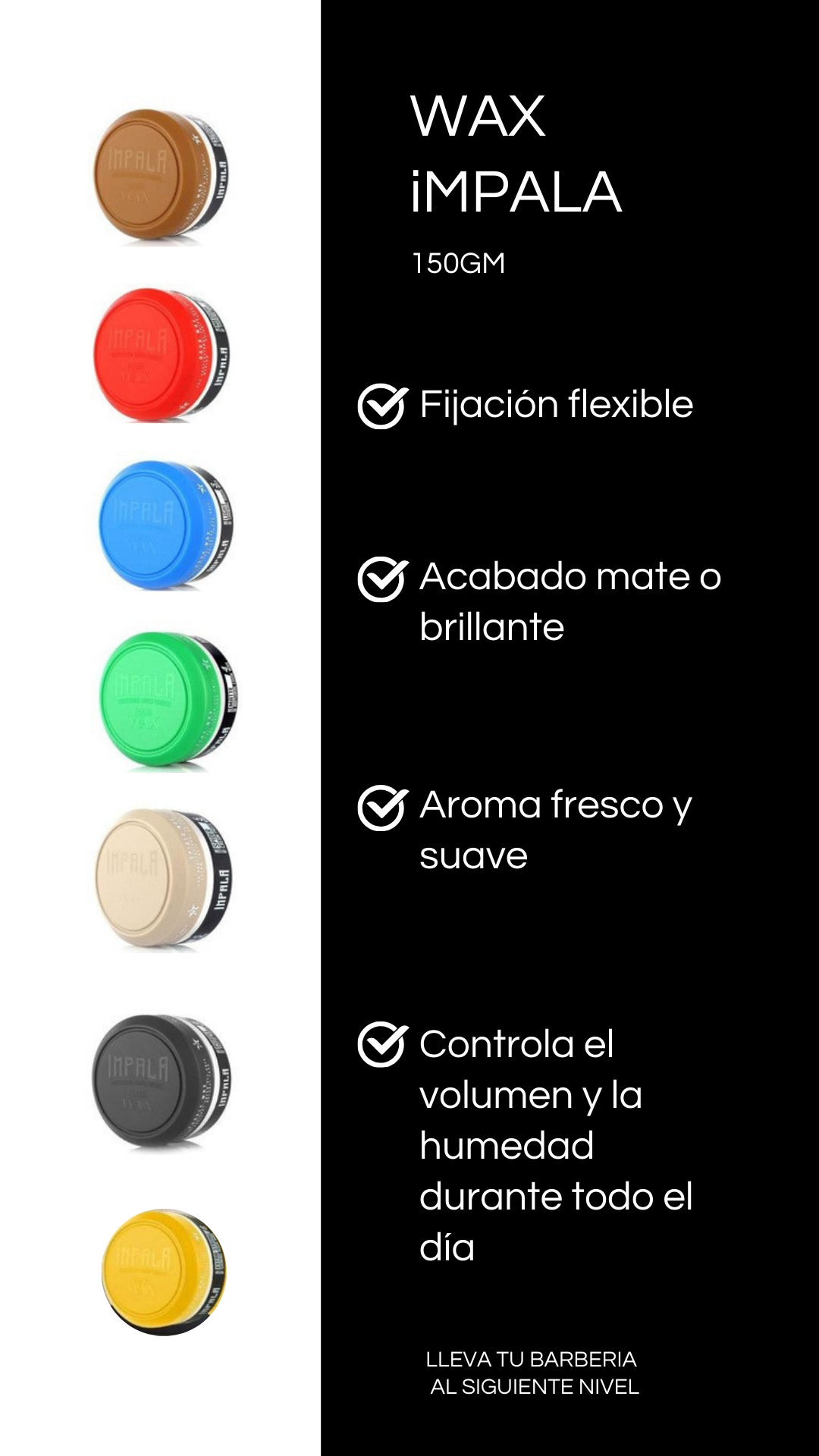 Cera Pelo Impala Hombre Mujer