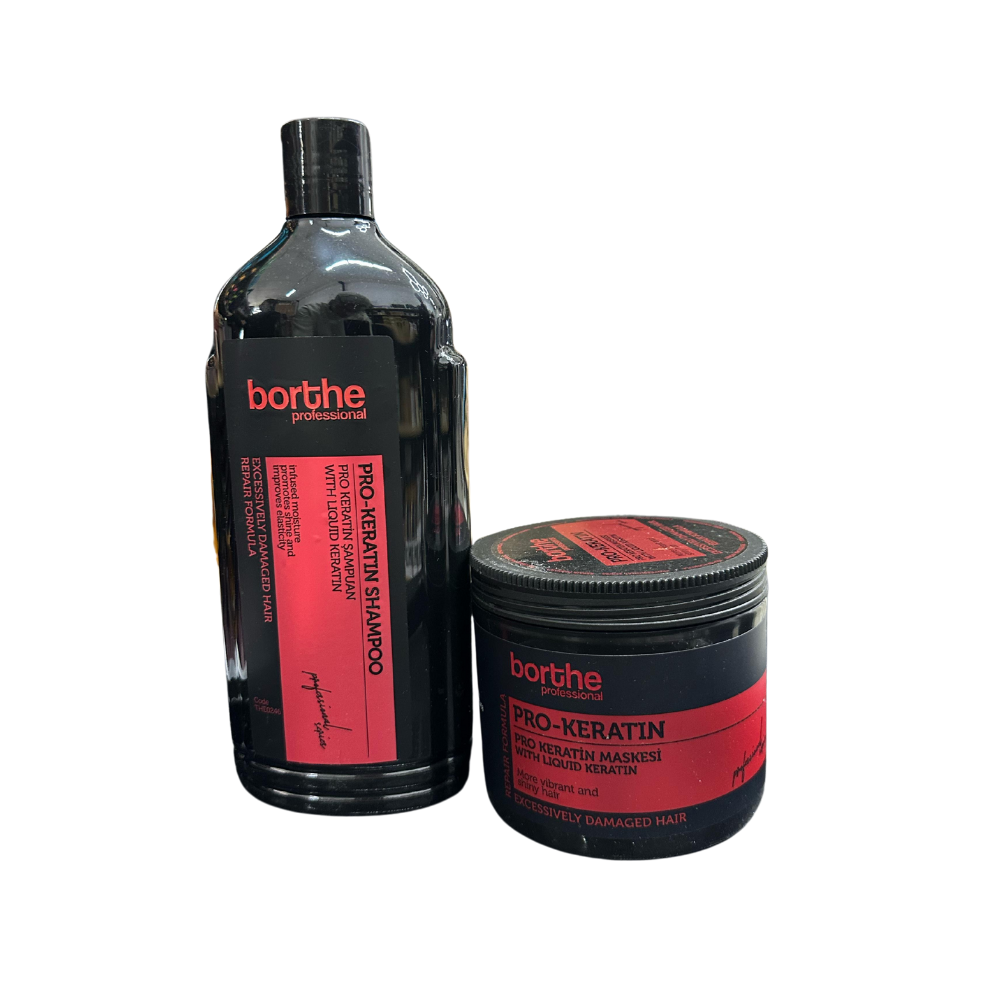 Combo Shampo y Mascarilla Borthe 700 Ml