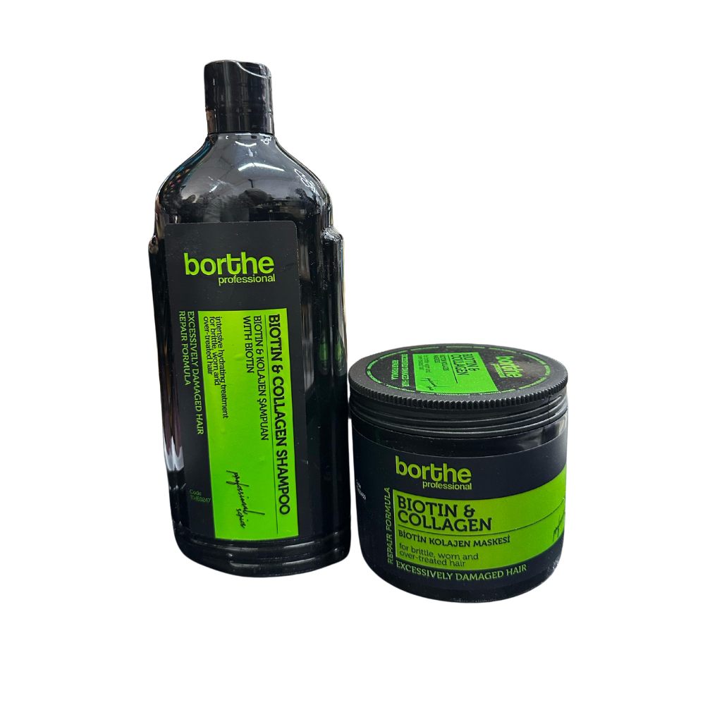 Combo Shampo y Mascarilla Borthe 700 Ml
