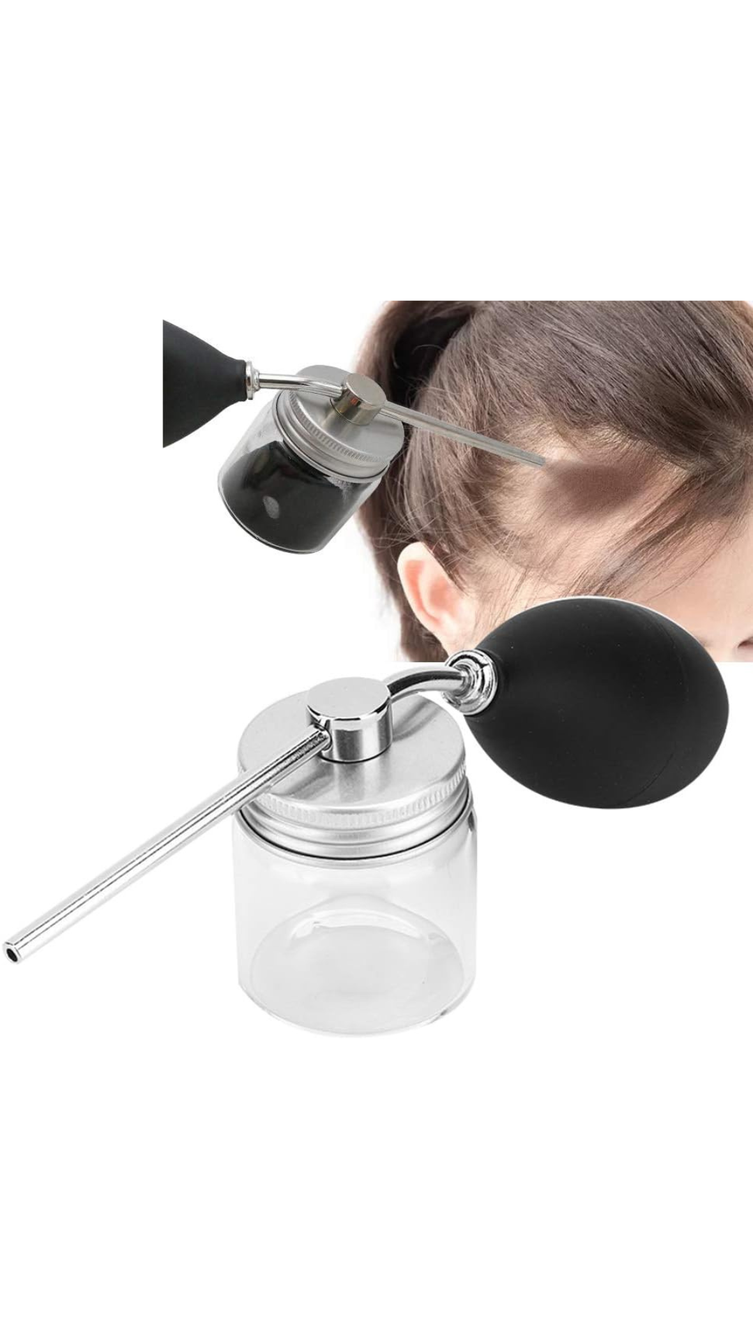 Aplicador de Fibras Capilares, Botella Pulverizadora