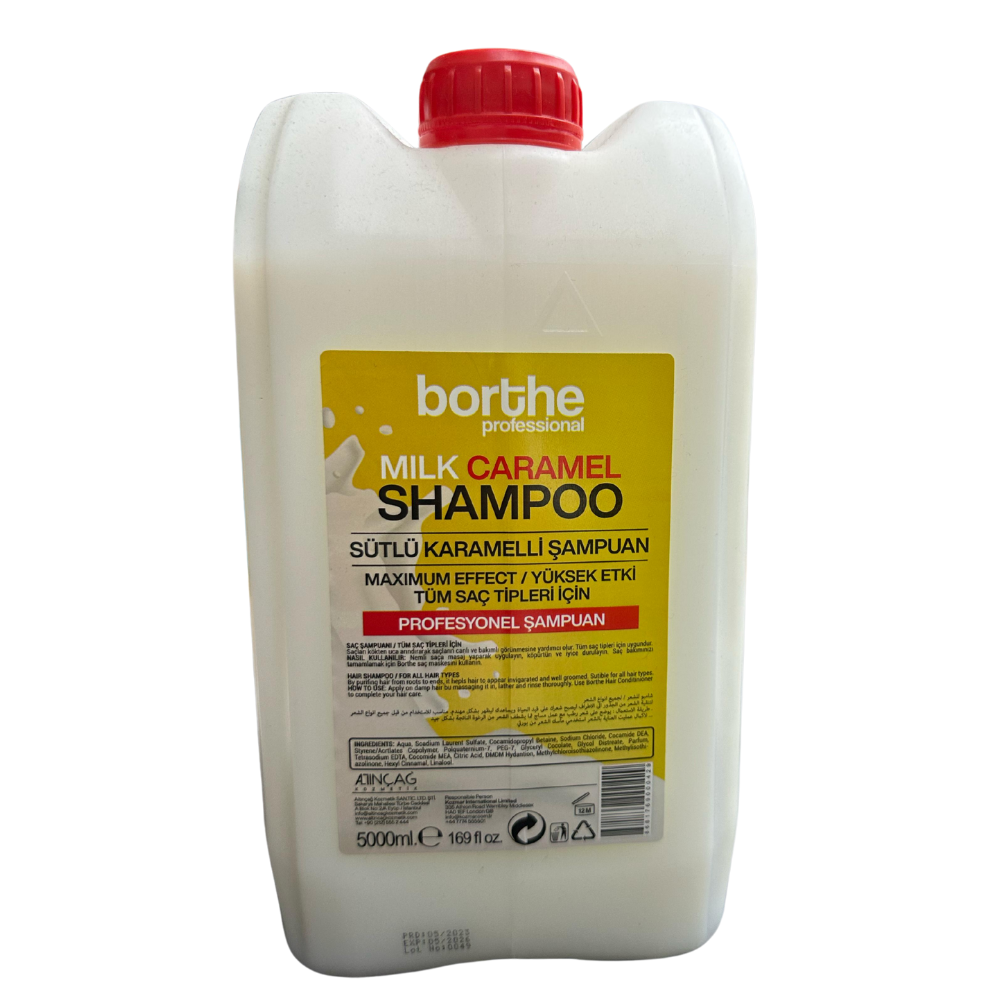 Shampoo Leche y Caramelo 5 Lts