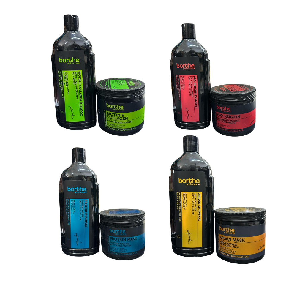 Combo Shampo y Mascarilla Borthe 700 Ml