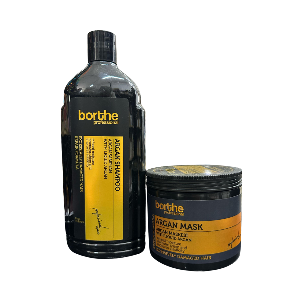 Combo Shampo y Mascarilla Borthe 700 Ml